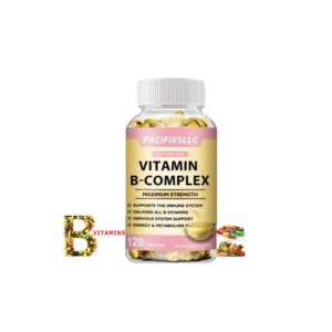 Pacifixsllc Vitamin B-Complex for Men and Women Delivers All Vitamins Supports